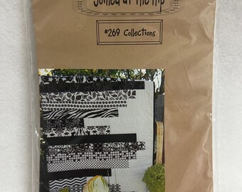 Joined at the Hip「コレクション」ジェリーロールフレンドリーキルトパターン 50"x70"