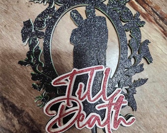 Monster and Bride, Till Death, Topper na tort weselny, Małżeństwo