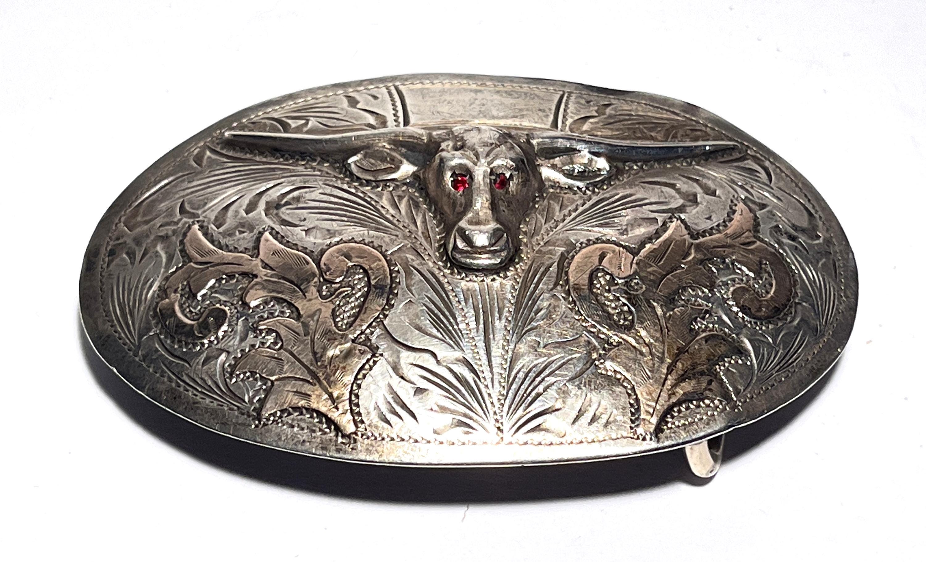 Sterling Mexico Belt - Etsy