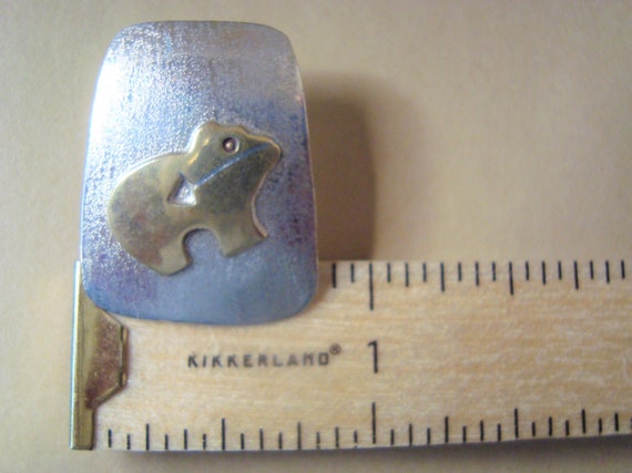 Vintage 925 Sterling Spirit Bear Earrings, 925 DF… - image 7