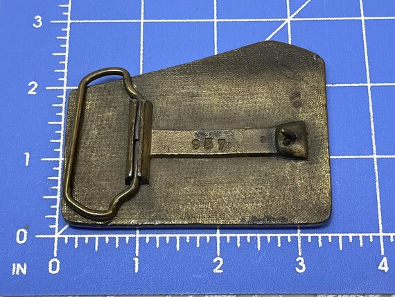 Fire Fighters Brass Belt Buckle,  Firemen Belt Buckle, C21, View 4