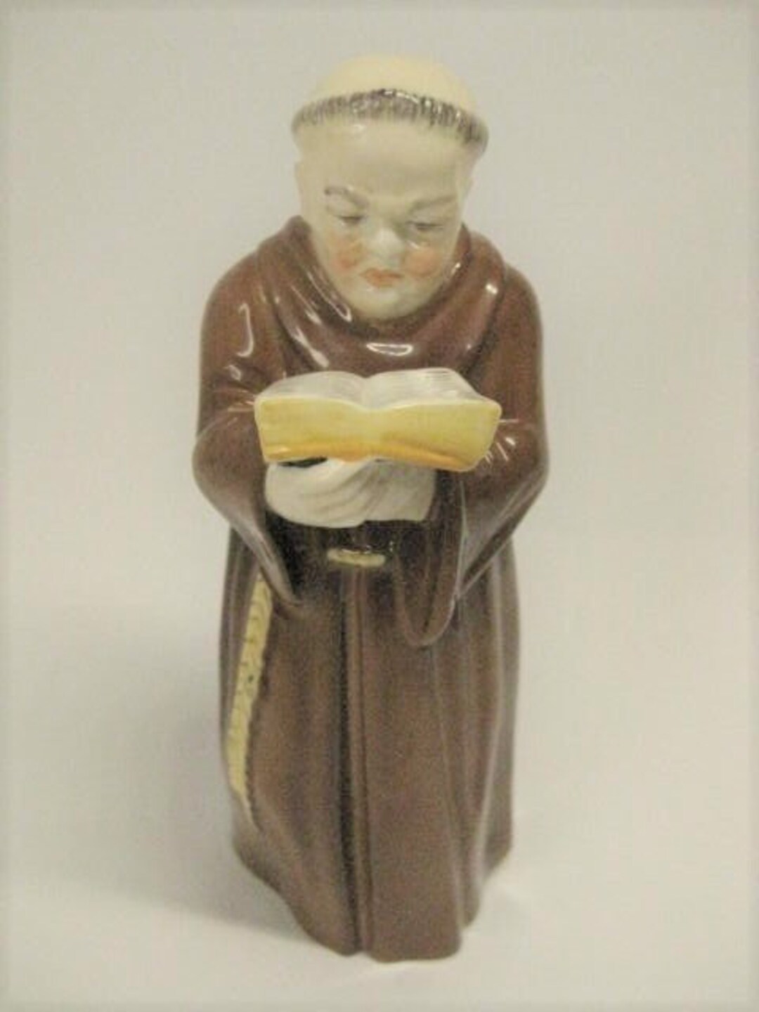 Vintage Royal Worcester Monk Candle Snuffer England Porcelain Etsy