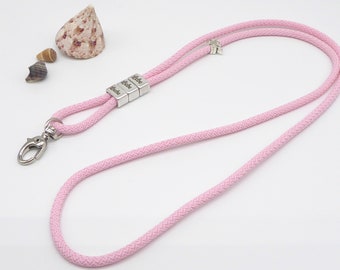 Lanyard made of sailing rope, desired color possible, large selection of engravings