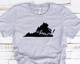 Virginia State T Shirt, Unisex Shirt