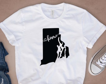 Rhode Island State T Shirt, Unisex Shirt