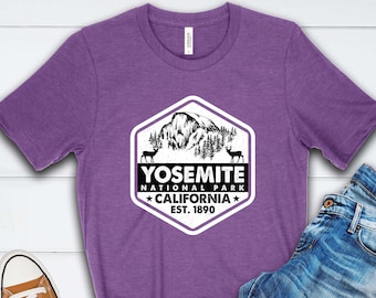 Yosemite National Park T Shirt, Unisex Shirt