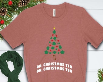 Christmas Tea Christmas Holiday T Shirt, Unisex Shirt