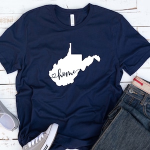 West Virginia State T Shirt, Unisex Shirt