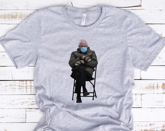 Bernie Mittens T Shirt, Unisex Shirt