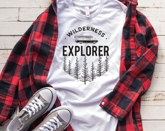 Wilderness Explorer T Shirt, Unisex Shirt
