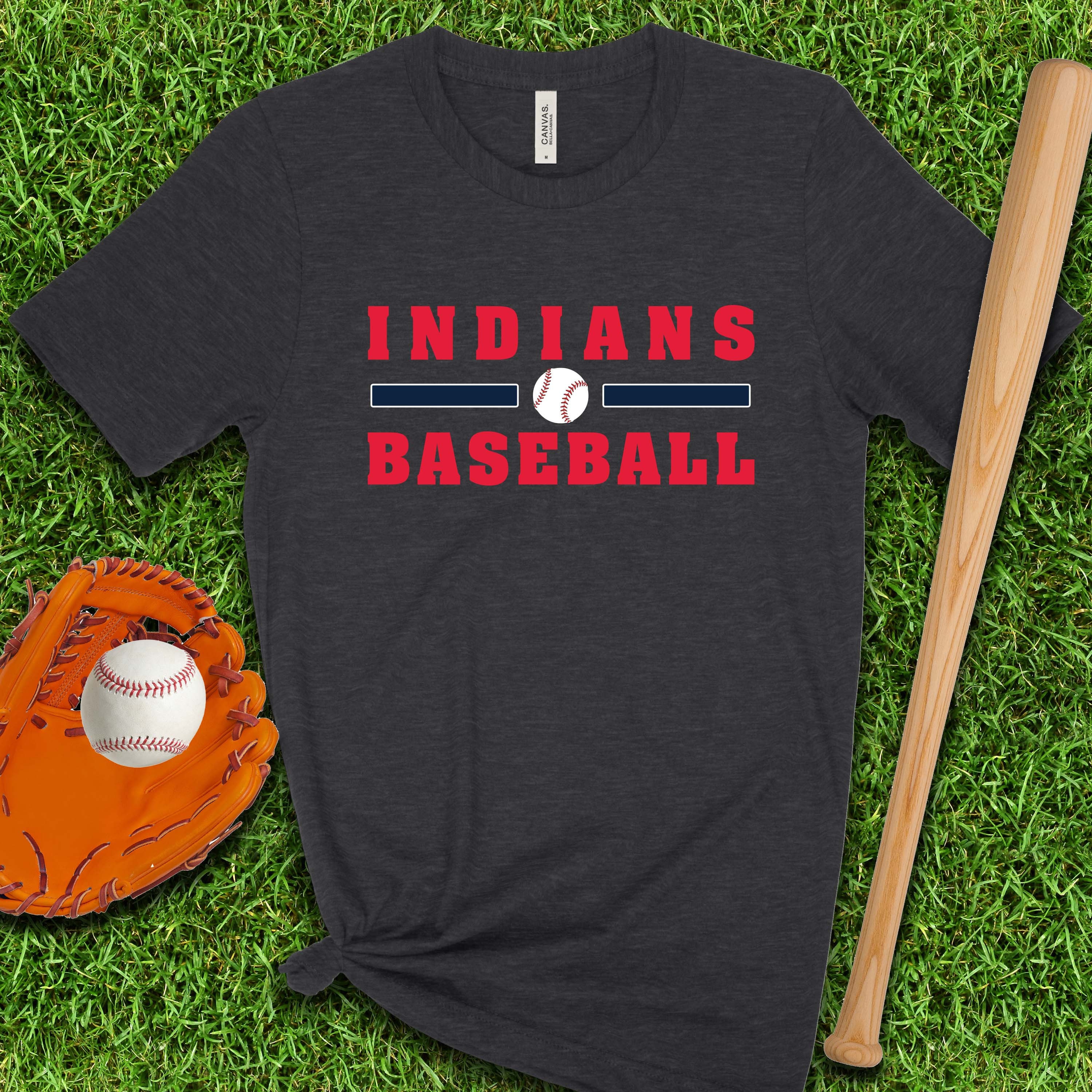 indians baseball t shirt