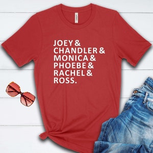 Cast List T Shirt, Unisex Shirt