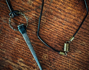 Coffin Nail Necklace | Bronze | ProtectionTalisman