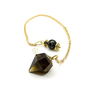 Black & Gold Pendulum | Divination