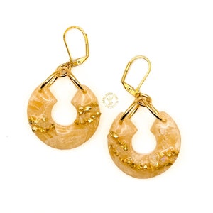 Handcrafted Druzy Quartz Earrings | Polymer Clay | Geodes | Dangle Earrings | Beauty | Confidence