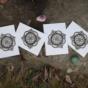 Mandala ATC/ACEO PRINTS 2.5"x3.5"
