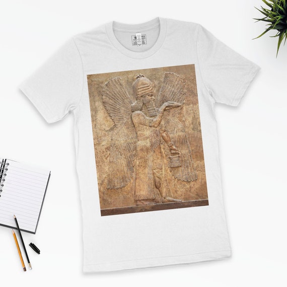 Assyrian Winged Genie//Apkallu Poster Babylon//Sumerian//Assyrian//Anunnaki