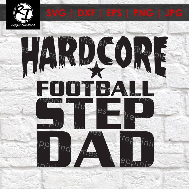 Download Football Step Dad Svg Football Stepdad Stepdad Gift | Etsy