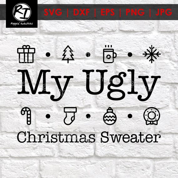 Download Ugly Christmas Sweater Svg Christmas Svg Ugly Sweater Etsy PSD Mockup Templates