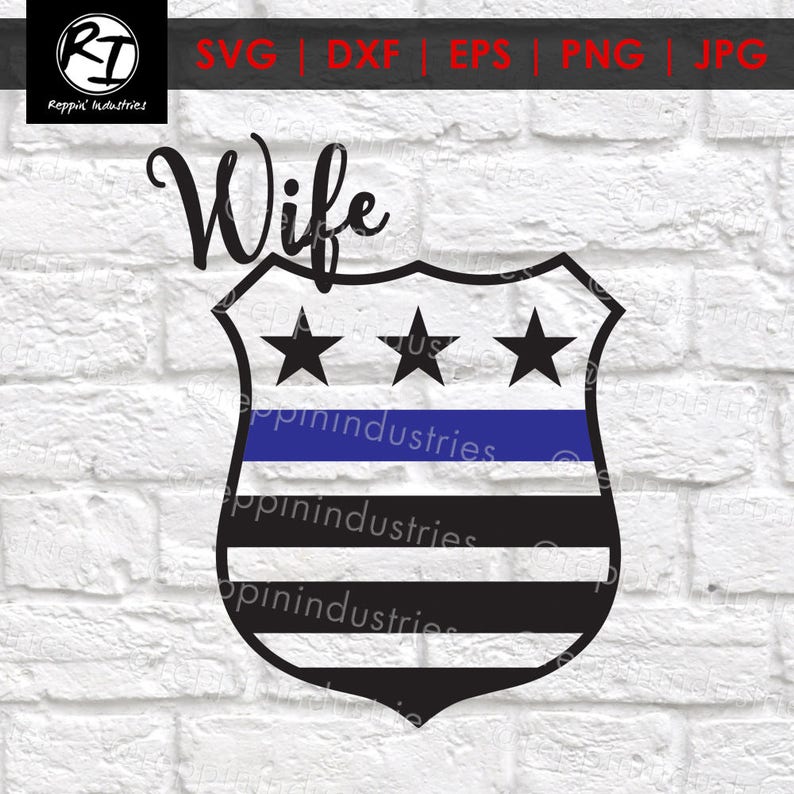 Download Thin Blue Line Svg Police Badge Svg Thin Blue Line Decal ...