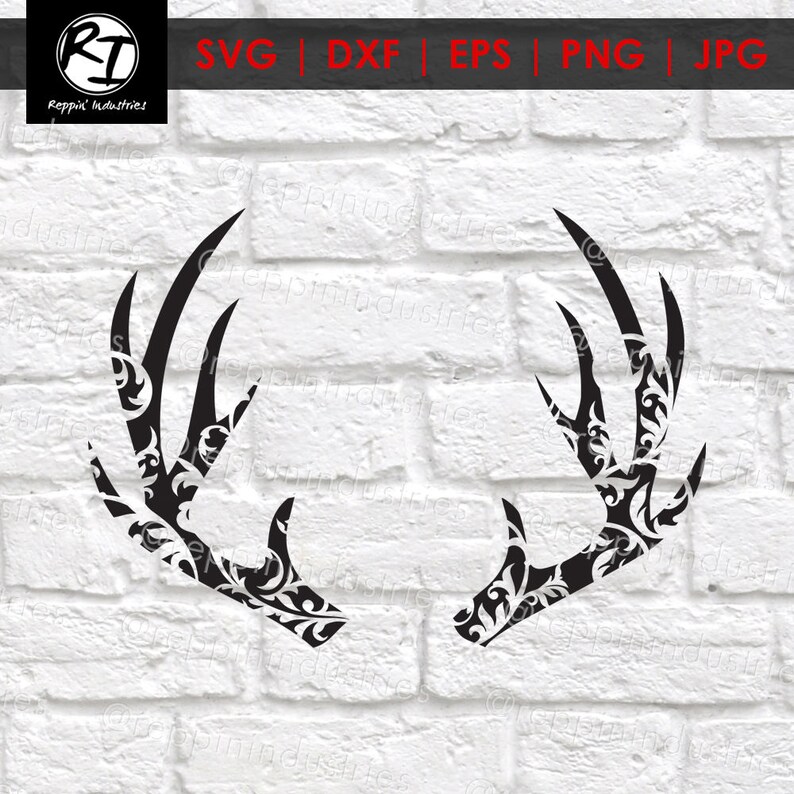 Download Deer Head Svg Deer Decor Antler Svg Christmas Sign Svg | Etsy