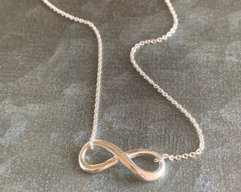 Infinity Necklace * Infinity Love * Sterling Silver