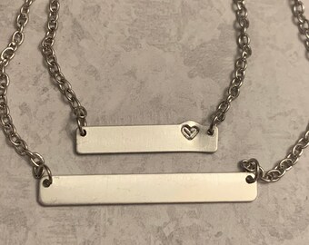 Thick and Thin Necklace - Etsy