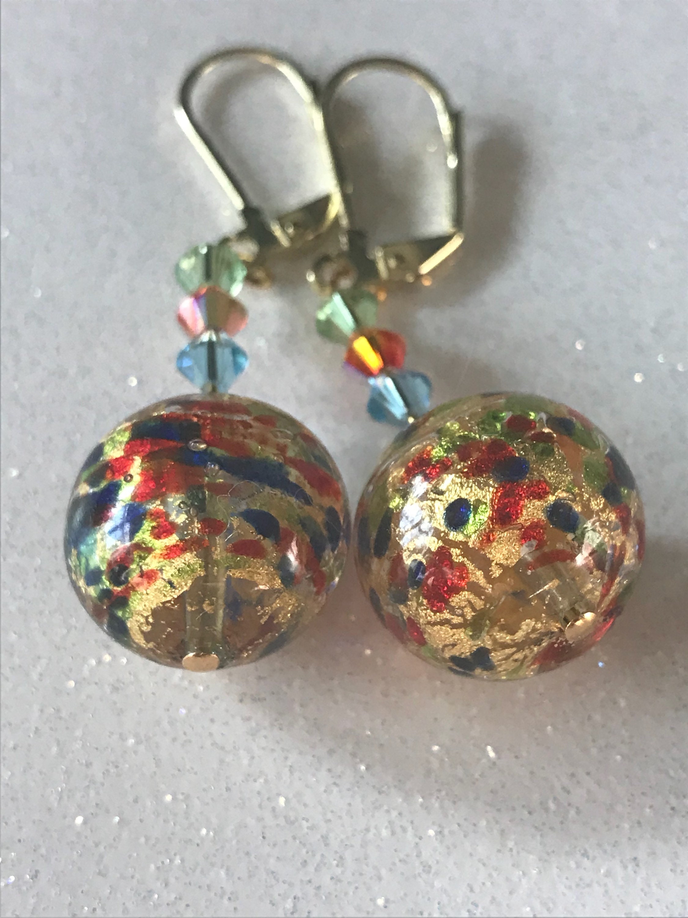 CALL IT SPRING Multicolor Glass Earrings
