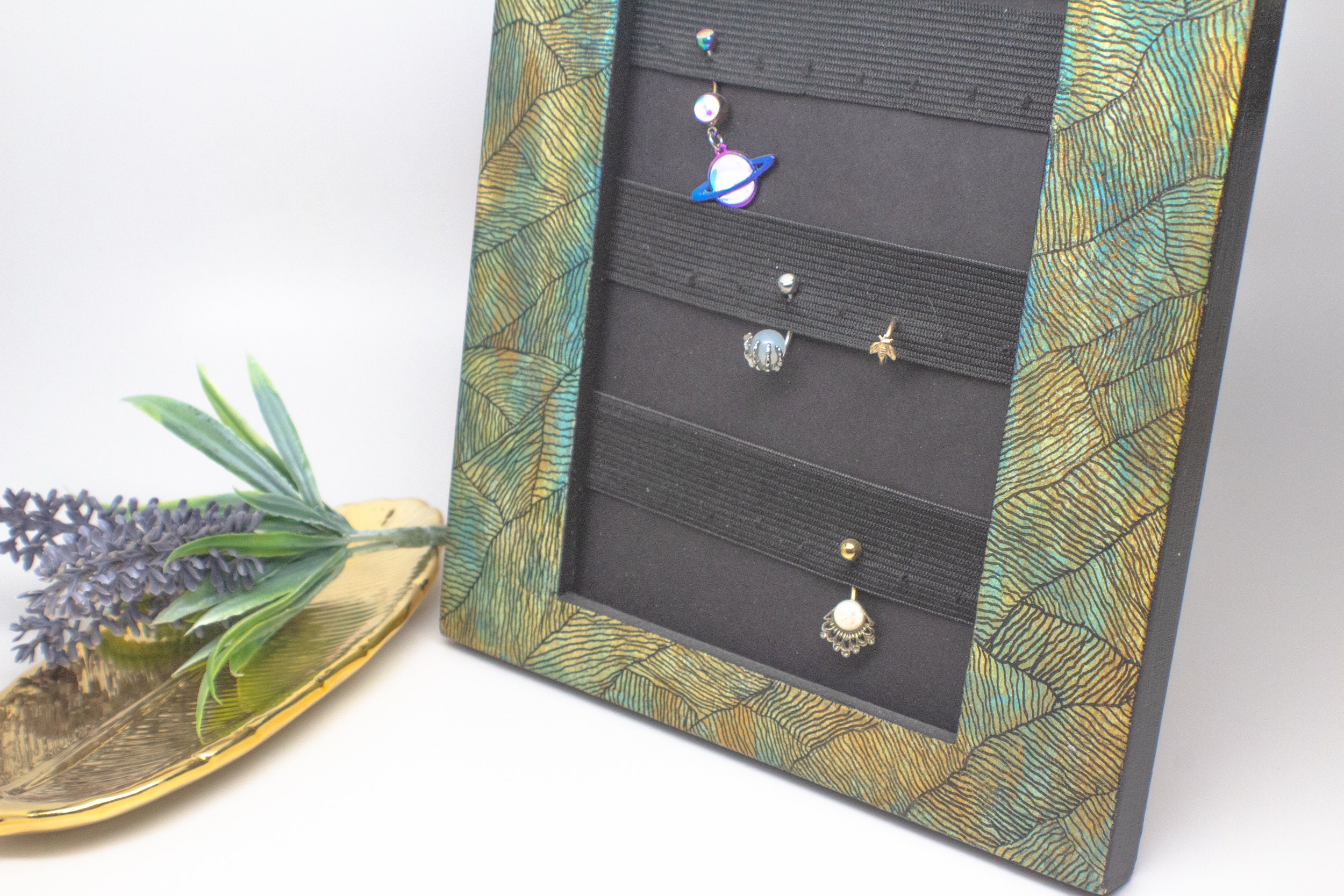 Belly Ring Display / Belly Ring Holder / Jewelry Wall Etsy