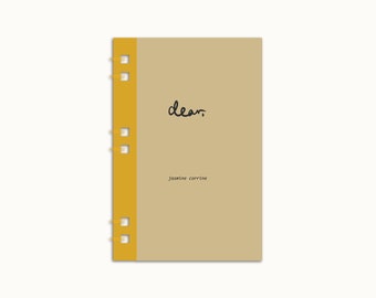 Querido, / Fanzine de poesía escrito a máquina de escribir a mano / Fanzine de arte poético / Impresión de poesía / Diario de poesía original
