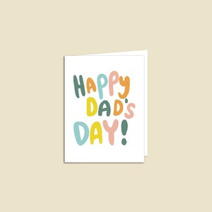Biglietto di auguri per la festa del papà / Biglietto di auguri per la festa del papà / Biglietto con citazione per la festa del papà / Biglietto vuoto per la festa del papà