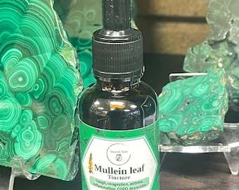 Mullein Leaf Tincture: Respiratory Support (1oz)
