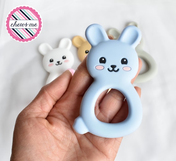 Bunny Silicone Necklace | | Stim Toy | Sensory | Fidget | Pacifier