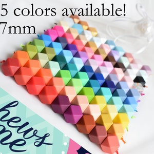 Cuentas de silicona hexagonales de 17 mm / Paquete variado de 10 piezas / Cuentas sueltas / Tú eliges / Combina y combina / Sensorial / Inquietante / Estimulante / Trazar / Estrés