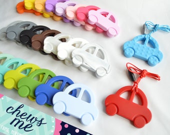 Large car necklace | Silicone | Stim Toy | Sensory  | Fidget | Anxiety Stress Relief | Autism | ADHD |  Pacifier