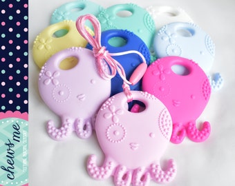 Octopus silicone necklace |  | Stim Toy | Sensory  | Fidget |   Pacifier
