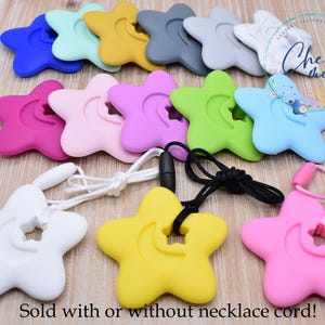 Star Moon Silicone Necklace | Stim | Sensory | Fidget