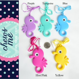 Seahorse silicone necklace | Stim Toy | Sensory  | Fidget |  |   Pacifier