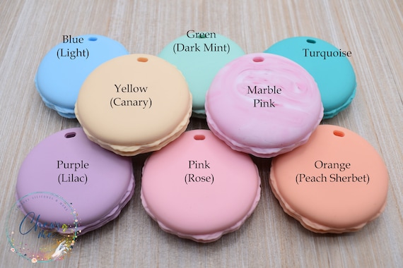 Macaron Cookie Necklace Biscuit Silicone Stim Toy Etsy De