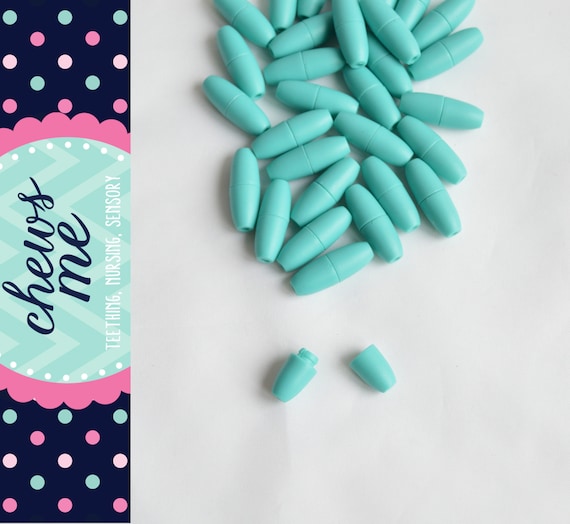 Buy Plastic Breakaway Clasp Turquoise Set of 10 Silicone