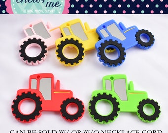 Farm truck necklace | Silicone | Anxiety Stress Relief | Stim Toy | Sensory  | Fidget | Autism | ADHD | Pacifier