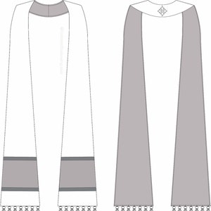 Tapered Pastoral or Priest Stole Sewing Pattern - Etsy