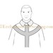 Amice Pattern Amice Sewing Pattern for Priests, Pastors, or Clergy - Etsy