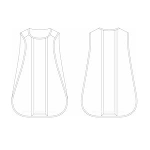 Fiddleback Chasuble Sewing Pattern for Latin Mass Vestments (Style 3013 - Roman)