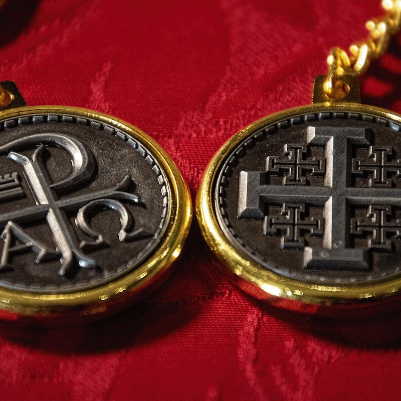 Jerusalem Cross Chi Rho - Etsy