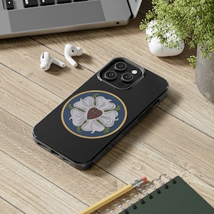Tough Phone Cases, Case-Mate ChristianLuther Rose Reformation Gift For Lutheran Youth Pastor Gifts