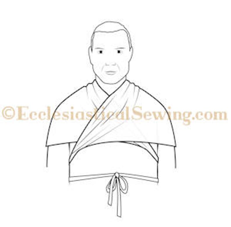 Amice Pattern Amice Sewing Pattern for Priests, Pastors, or Clergy - Etsy