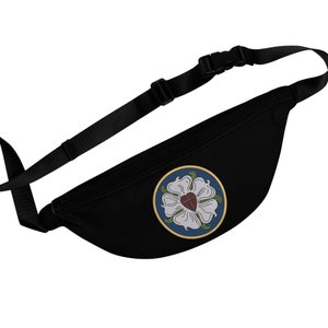 Fanny Pack Christian Luther Rose Reformation Gift For Pastor Lutheran Gifts