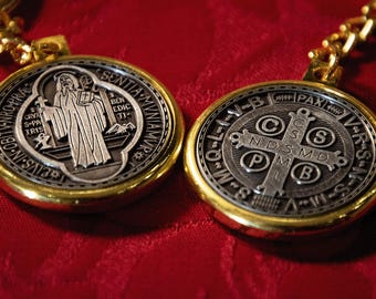 Saint Benedict Medal Key Chain: Christian Protection Gift