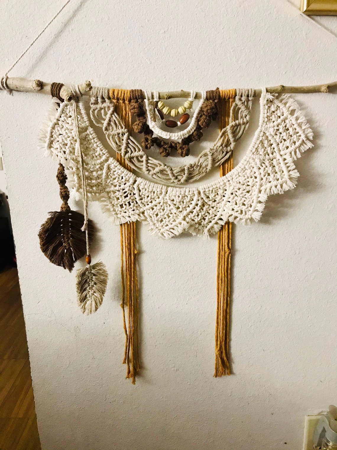 Mandala Macrame wall hanging Etsy